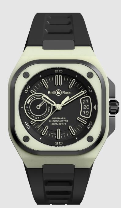 Review Bell and Ross BR 05 Replica Watch BR-X5 Green Lum BRX5R-LUM-TC/SRB